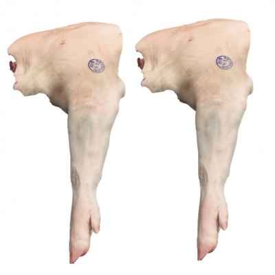 現(xiàn)貨智利0617廠(chǎng)帶蹄帶肘豬腿肉50kg